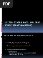 United States Food and Drug Administration (Usfda)