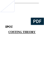 Costing Theory Formulas Shortcuts
