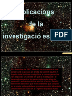 Aplicacions de La Investigacio Espacial