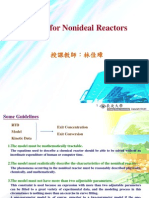 Models For Nonideal Reactors