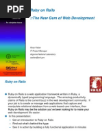 Ruby On Rails::The New Gem of Web Development