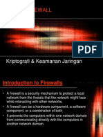 Firewall: Kriptografi & Keamanan Jaringan