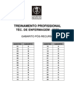 Gabarito PÓS-RECURSO Téc - Enfermagem PDF