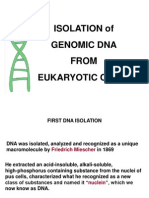 Isolation of Genomic DNA
