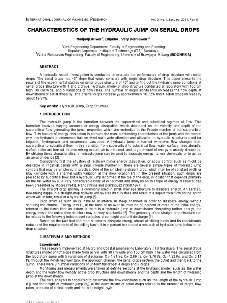 Hydraulic jump calculator picture
