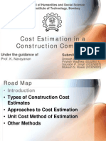 Presentation - cost estimation