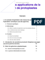 TD Les Applications de La Fusion de Protoplaste
