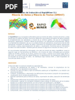 Download Brochure Taller de Induccin al RapidMiner 51 Minera de Datos y Minera de Textos DM047 by KasPeru Sac SN126441506 doc pdf