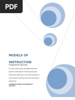 Download Models of Instruction Cooperative Learning by Sonianto kuddi SN12644613 doc pdf