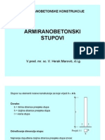 Armiranobetonski Stupovi