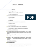 Tema 6. La Resistencia. Apuntes Alumnos