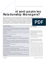 Comment Sont Payés Les Relationship Managers?