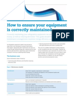 How To Ensure Your Equipment Is Correctly Maintained: The Business Case