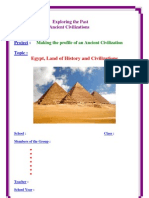 3AS Project - Unit 1 (Egypt, Land of History and Civilizati