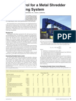 Noise Control For A Metal Shredder and Recycling System