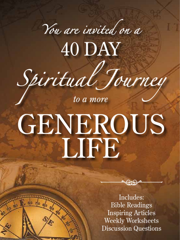 40 Day Spiritual Journey to a More Generous Life Brain Kluth Tithe