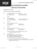 Dbms Objective Bits