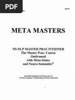 Download NLP - Meta Masters - NS-NLP Master Practitioner Course Outframed With Meta-States - Michael Hall by wanmeishijie SN126493676 doc pdf