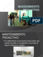 MANENIMIENTO PROACTIVO