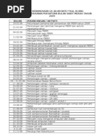 Takwim PBSM 2009