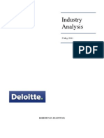 Industry Strategy - Deloitte - Robert Paul Ellentuck