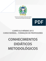 CONHECIMENTOS DIDÁTICOS METODOLÓGICOS_livro