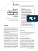 02.001 Síndromes hipotalámicos etiopatogenia y manifestaciones clínicas