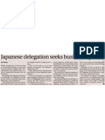 Japanese Delegation Seeks Business Options