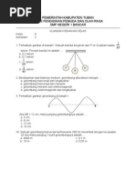 Download soal Ujian Kenaikan Kelas  Fisika SMP kls-8 sem2- Paket 2 by jidin SN126512609 doc pdf