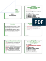 Statistics Lecture 4 Notes