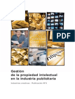 82942394 Gestion de La Propiedad Intelectual en La Industria Publicitaria