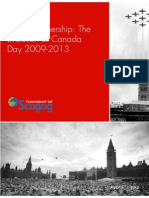Canada Day Analysis 2009-2013 Report