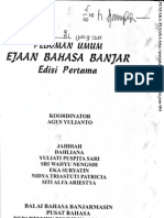 EJAAN BAHASA BANJAR