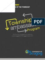 Township Ambassador Program Abstract