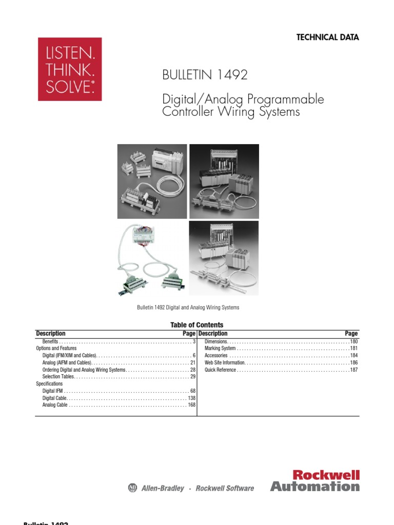 1492-IfM40F Wiring Diagram | PDF | Programmable Logic Controller