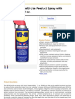 WD-40 10152 Multi-Use Product Spray With Smart Straw, 12 Oz.