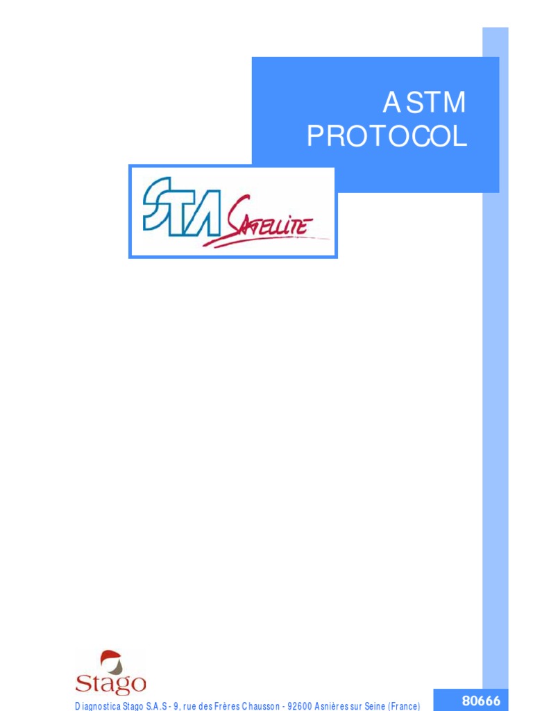 ASTM Protocol Satalite | Download Free PDF | Communications Protocols ...