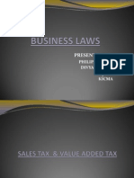 Sales Tax & VAT