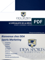 DDA Sports Marketing, Le spécialiste de la récompense Sportive