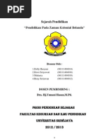 Download Makalah Sejarah Pendidikan Masa Kolonial Belanda FKIP Sejarah Universitas Sriwijaya by Dewi Setyawati SN126535259 doc pdf