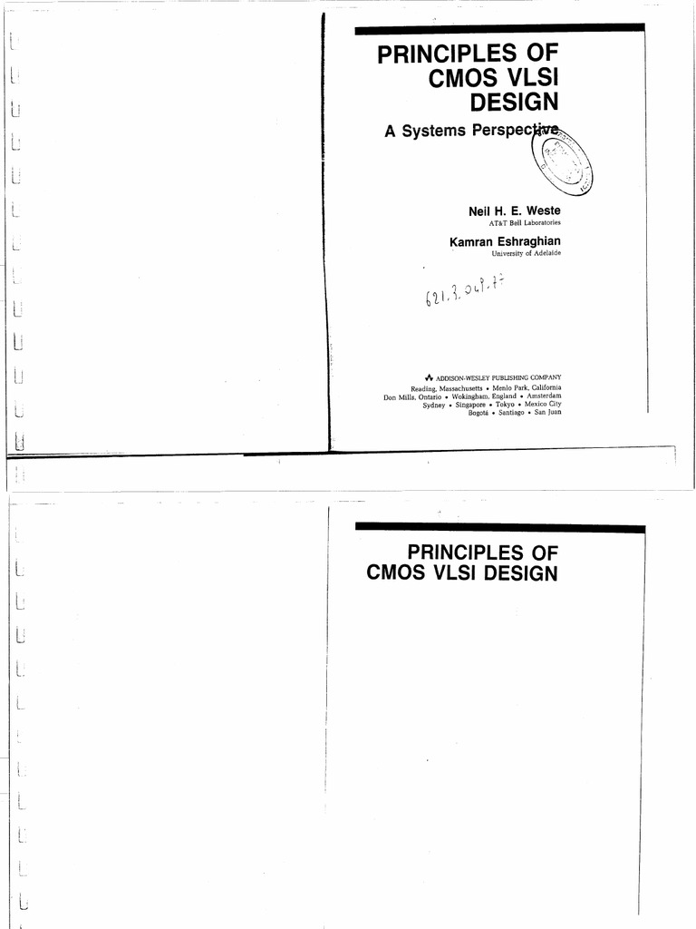 コンピュータ・IT Principles of CMOS VLSI Design:A Systems Principles of CMOS VLSI design : a systems perspective