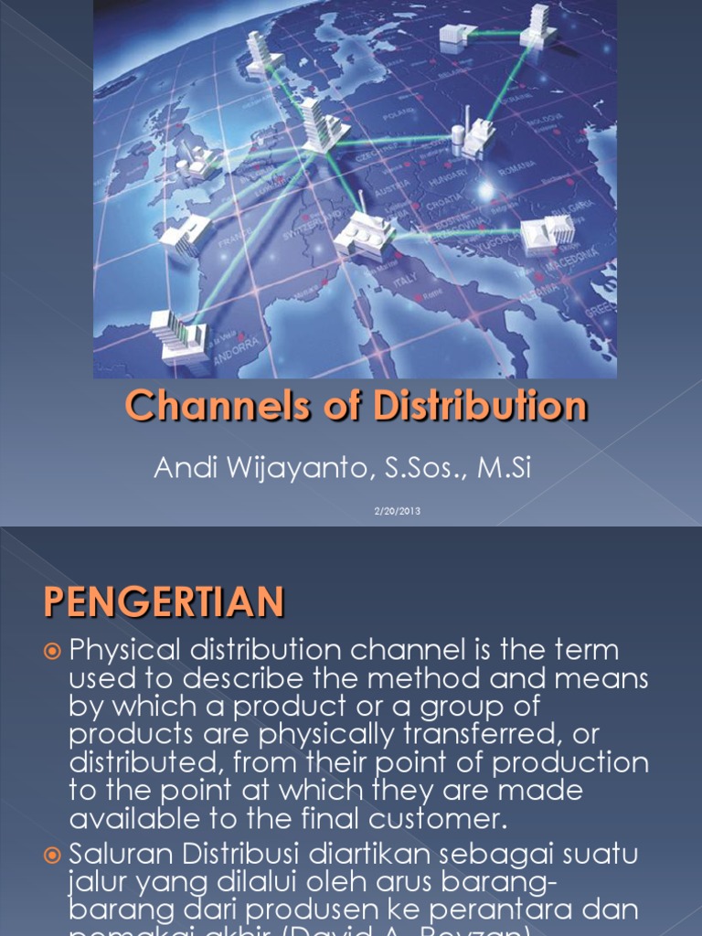 3 Channels of Distribution | PDF