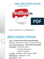 RedBus Seminar Report by Priyadarshini M B