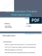Convention Fiscales Internationales