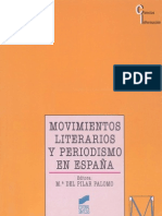MANUAL Movimientos Literarios y Periodismo en Espana