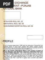 Download FOREIGN EXCHANGE DEPARTMENT PUNJAB NATIONAL BANK by Husein Rangwala SN126549146 doc pdf