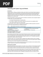 Automating SAP System Refresh Systems - WP - V2a PDF