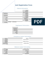 Patient Registration Form