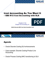 Cost Accounting As You Want It EBS R12 Cost Accounting With SLA