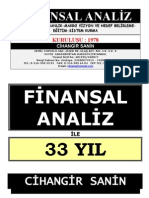 Fi̇nansal Anali̇z - Ci̇hangi̇r Sani̇n